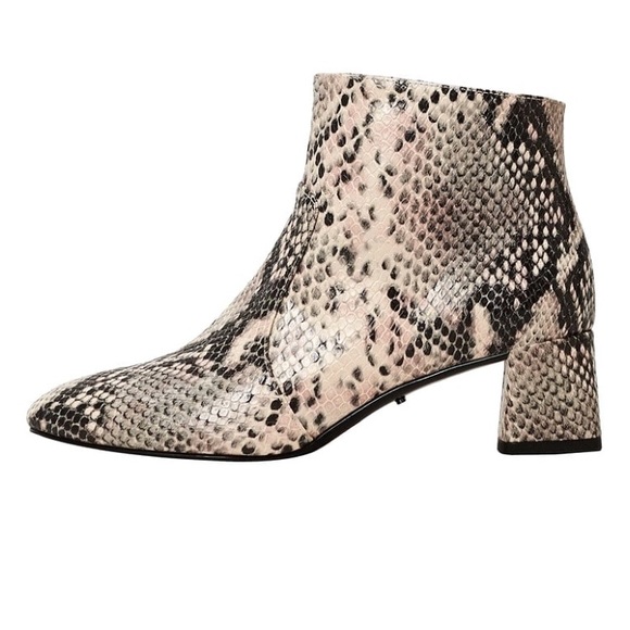 mango snakeskin boots